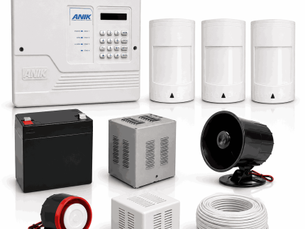 پکیج دزدگیر اماکن آنیک 570 با 3 عدد چشمی