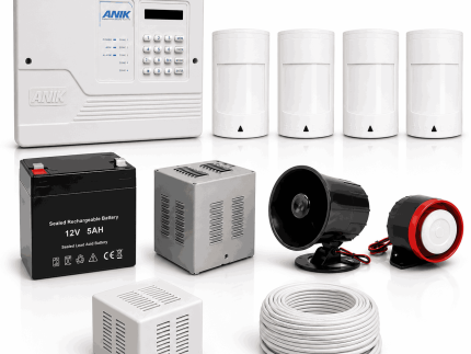پکیج دزدگیر اماکن آنیک 570 با 4 عدد چشمی